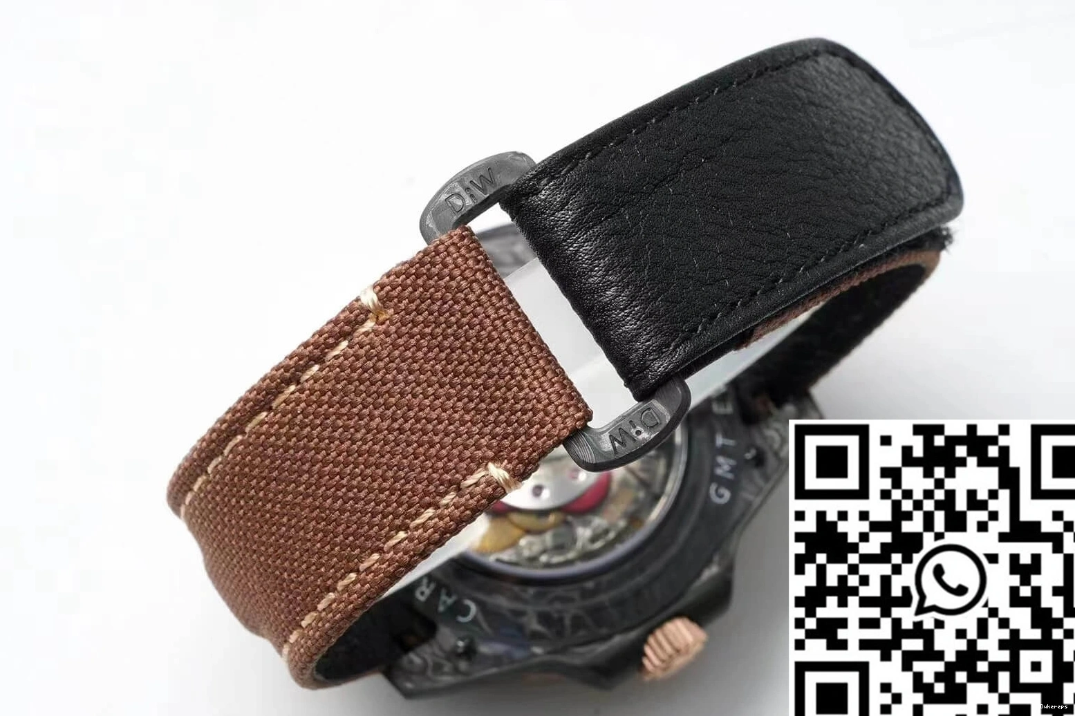 GMT-MASTER II Rolex Strap Fiber Carbon Brown Diw Fabric 0501